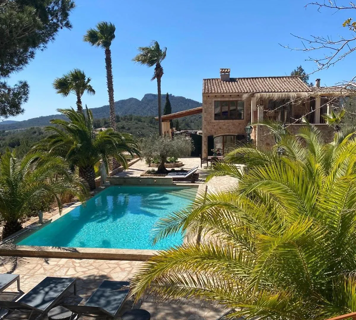 别墅 Finca Vall D'Or 360 Degrees Nature View S'Horta