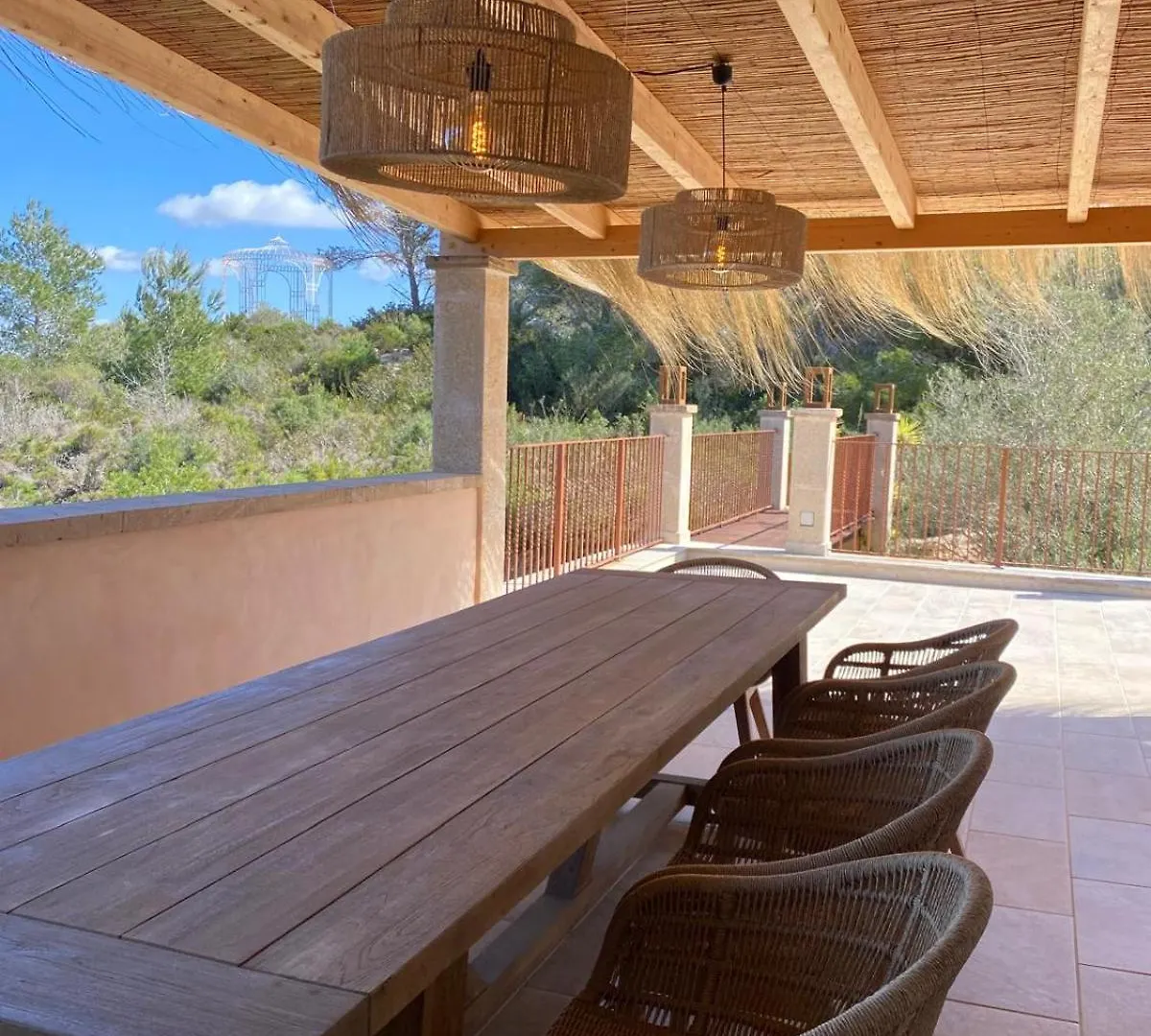 别墅 Finca Vall D'Or 360 Degrees Nature View S'Horta 西班牙